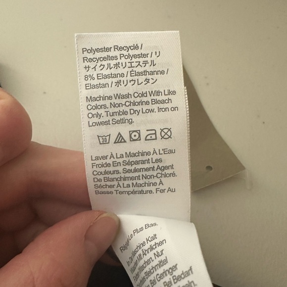 J.Crew Curved-Waist Cheeky Bikini Swim Bottom Navy Blue Size Medium - Picture 4 of 6